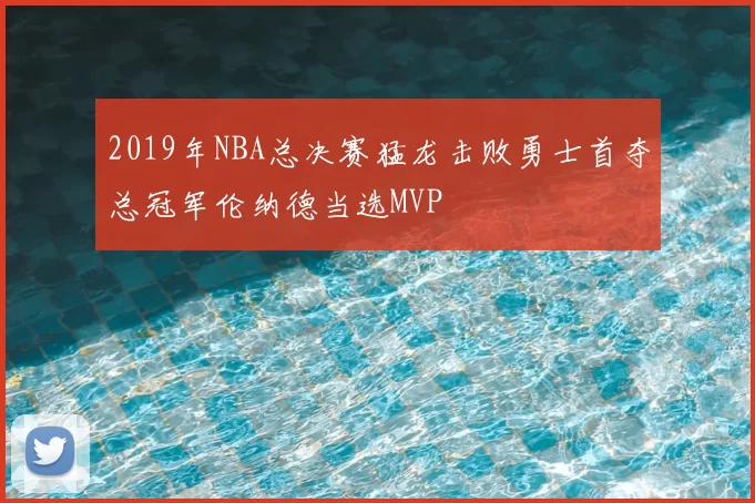 2019年NBA总决赛猛龙击败勇士首夺总冠军伦纳德当选MVP