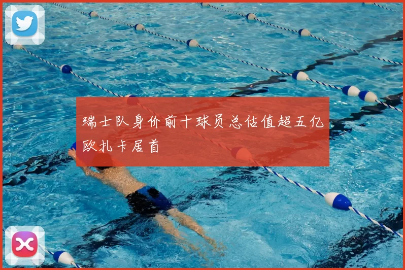 瑞士队身价前十球员总估值超五亿欧扎卡居首