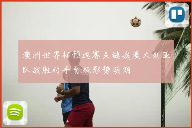 澳洲世界杯预选赛关键战澳大利亚队战胜对手晋级形势明朗